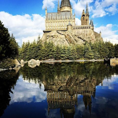 素晴らしい“逆さホグワーツ城”