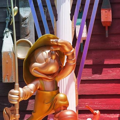 アメリカンウォーターフロントのハピエストミッキースポット