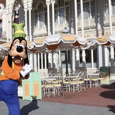 グーフィーも大好きなアイスクリーム屋さん♪