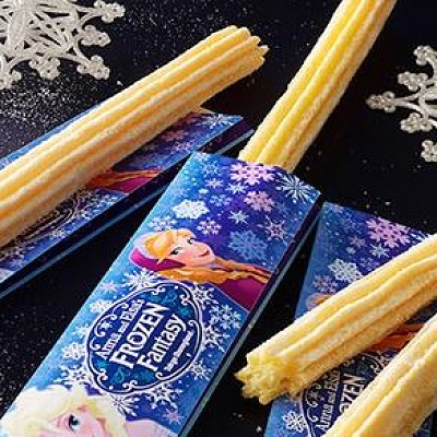 アナとエルサの袋もかわいい♡