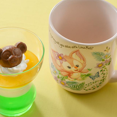 アップルゼリー＆ヨーグルトムース、スーベニアカップ付き