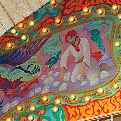 『アラジン』の原作である『アラビアンナイト』がモチーフ