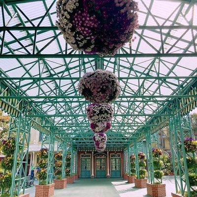 グレートアメリカン・ワッフルカンパニー近くのアーケード