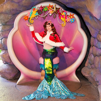 クリスマス衣装のアリエル