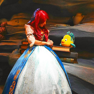 ドレスのアリエル