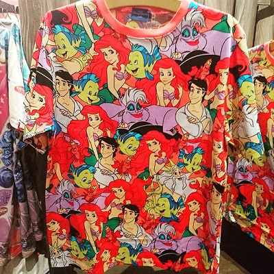 アリエルのTシャツ