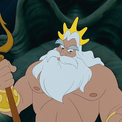 アリエルの父・トリトン王