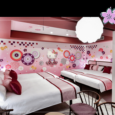 浅草東武ホテルのサンリオキャラクタールーム