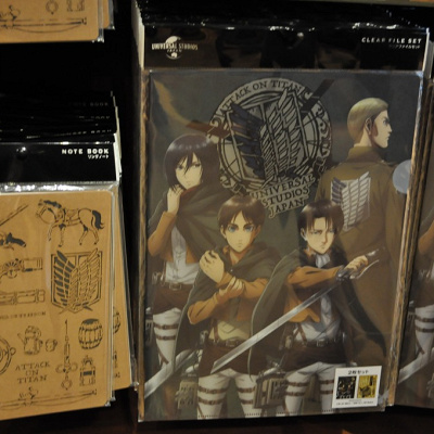 進撃の巨人クリアファイルセット