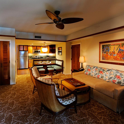 アウラニ・ディズニー・バケーション・クラブ・ヴィラの客室