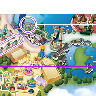 バックドロップのコース