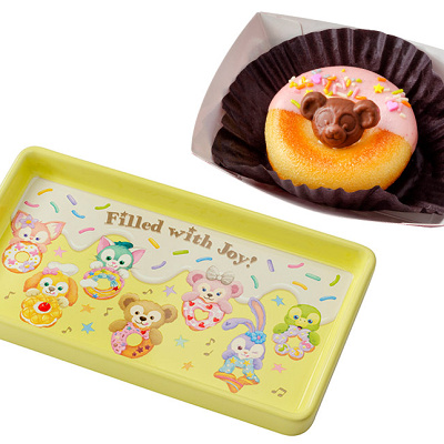 ベイクドドーナツ、スーベニアプレート付き（フィルド・ウィズ・ジョイ！）