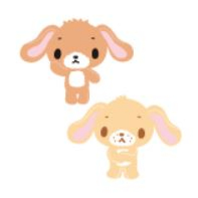 シュガーバニーズ　ラテうさ&カプチーノうさ シュガーバニーズラテうさ&カプチーノうさ