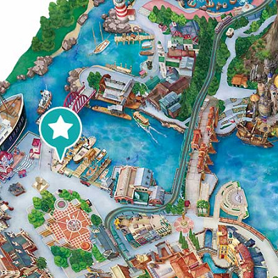 バーナクル・ビルズの地図