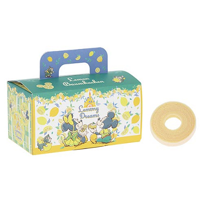 バウムクーヘン(ディズニーレモン柄グッズ)