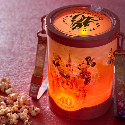 ポップコーンバケット（ディズニー40周年スーベニアグッズ）