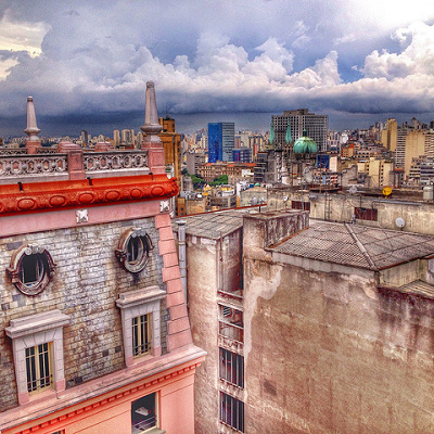 陽気な音楽が聞こえてきそうなブラジルの美しい景色