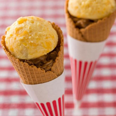 牛カルビコーン（チーズ＆マッシュポテト）