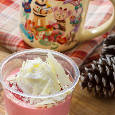 ズベリー＆ホワイトチョコムース