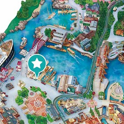 ビッグシティヴィークルの停留所の場所