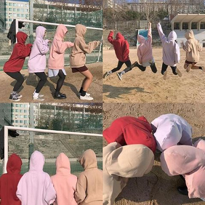 ビッグスパーカーコーデ