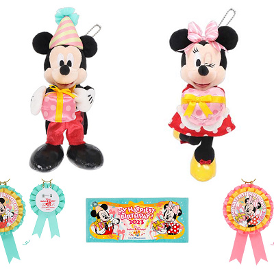 バースデーデザインのグッズ