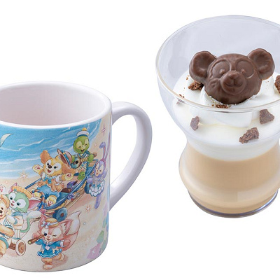 紅茶パンナコッタ＆ミルクムース、スーベニアカップ付き