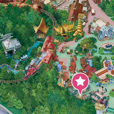 ブルーバイユー・レストランの場所