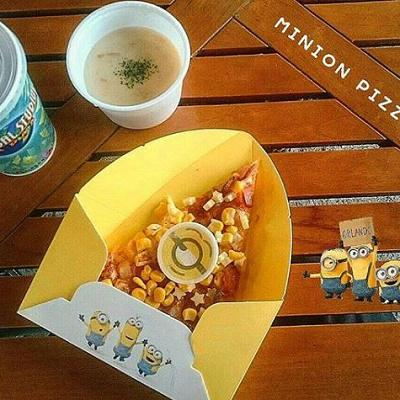 ボードウォークスナックのピザセット