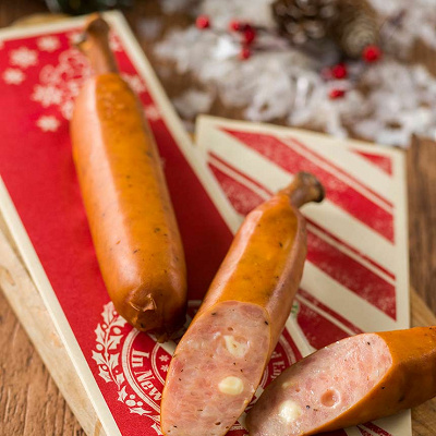 骨付きソーセージ（チーズ入り）