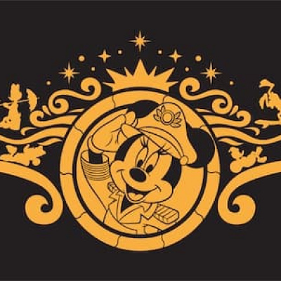 ディズニー・ウィッシュ号の船首