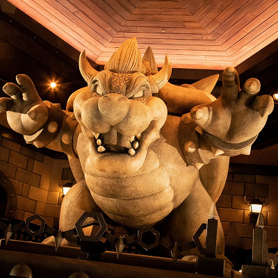 クッパ像／マリオカート