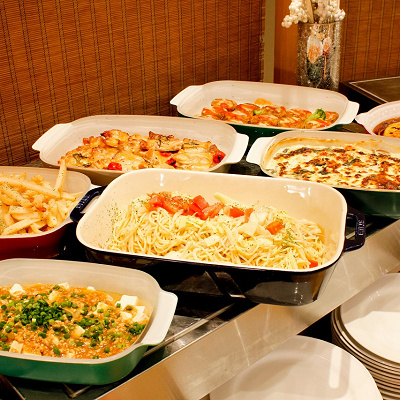 レストラン「オアシス」の朝食