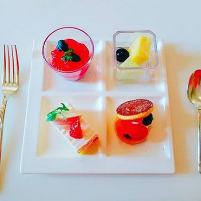 オチェーアノのブッフェ