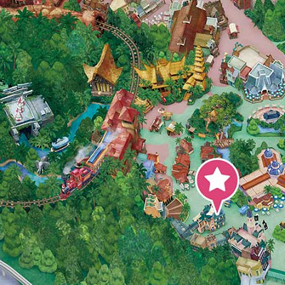 カフェ・オーリンズ：地図