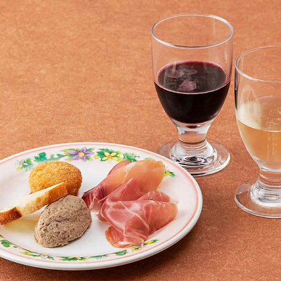 カフェポルトフィーノのテイスティングセレクション