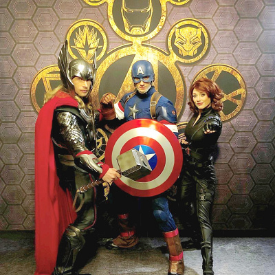 キャプテン・アメリカ、ブラック・ウィドゥ、マイティ・ソー