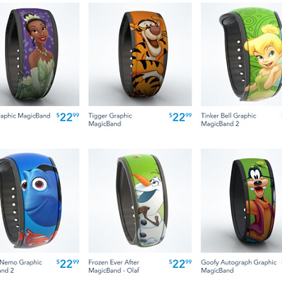 キャラクターデザインのマジックバンド