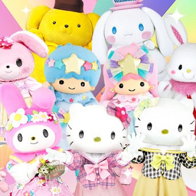 グリーティングできるキャラクターたち