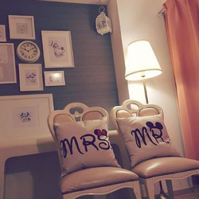 シックなディズニー部屋