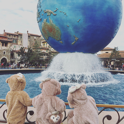 ダッフィーを着た子どもたちがかわいいすぎる！！