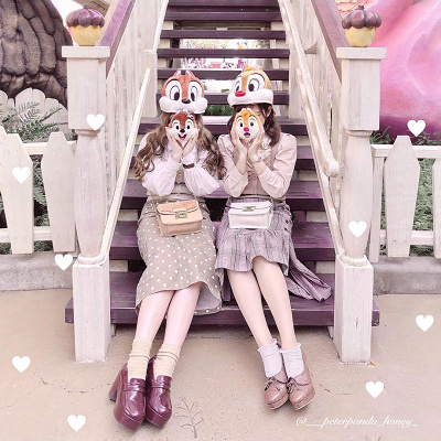 チップとデールコーデ