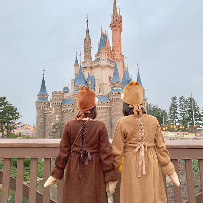 チップとデールコーデ