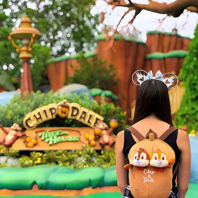 チップ＆デールコーデ