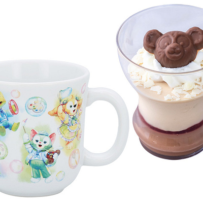 チョコと紅茶のムース、スーベニアカップ付き