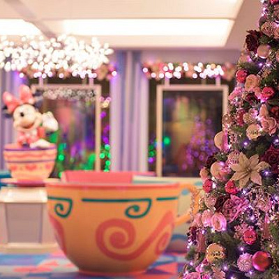 東京ディズニーセレブレーションホテルのクリスマス