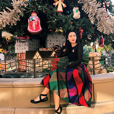 クリスマスカラーコーデ②