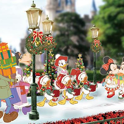 プラザ前のクリスマスデコレーション♡