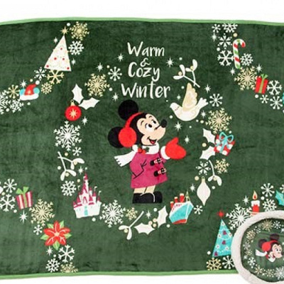 クリスマスグリーンとミッキーのほっこりアートグッズ