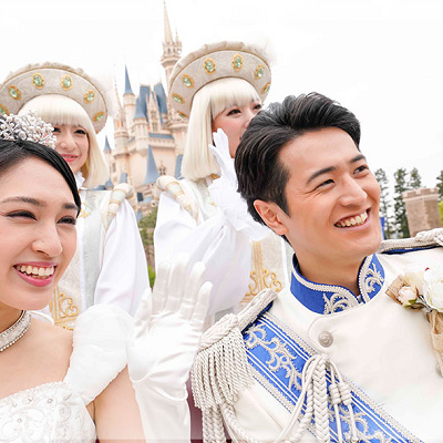 シンデレラ城結婚式の共通プラン